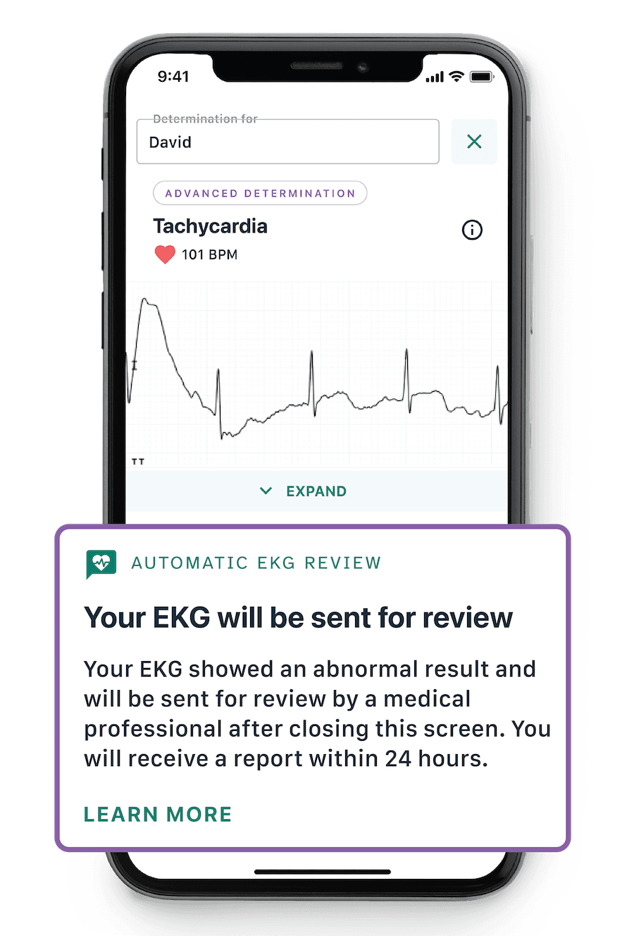 Auto EKG Review Tachy Screen